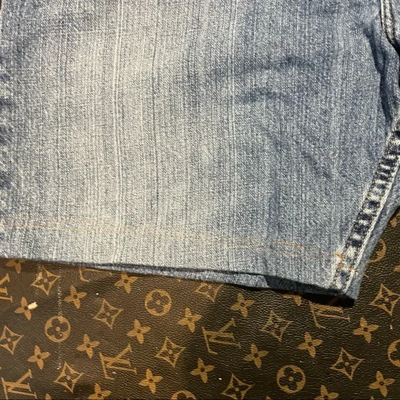 custom hem wrangler jean shorts relax straight - Picture 7 of 11